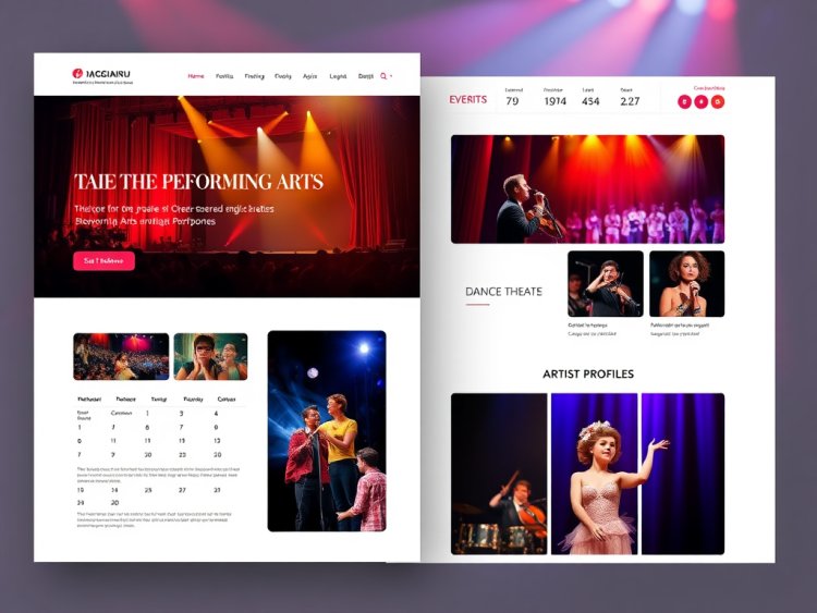 How to Create a Stunning Performing Arts Website That Engages Your Audience
