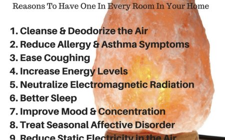 Embrace Wellness and Tranquility with a Himalayan Salt Lamp