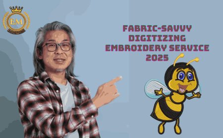 Fabric-Savvy Digitizing Embroidery Service 2025