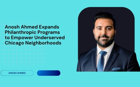 Anosh Ahmed Expands Philanthropic Programs to Empower Underserved Chicago Neighborhoods