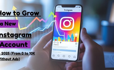 How to Grow a New Instagram Account in 2025 (From 0 to 10K Without Ads)