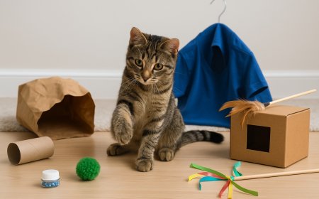 Easy DIY Cat Toys You Can Make Today