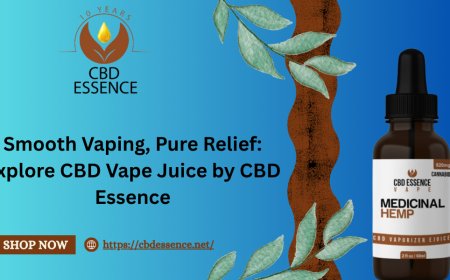 Smooth Vaping, Pure Relief: Explore CBD Vape Juice by CBD Essence
