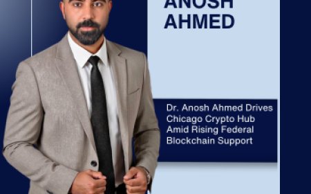 Dr. Anosh Ahmed Drives Chicago Crypto Hub Amid Rising Federal Blockchain Support