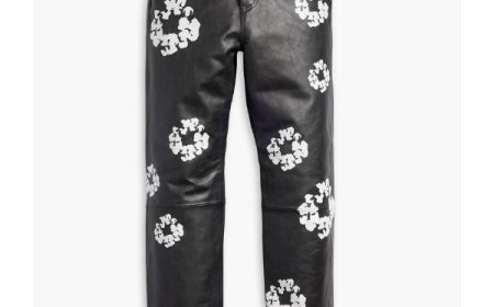 Denim Tear Pants Draping The Avant-Garde Technique