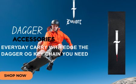 Style Meets Grit Dagger OG Key Chain for Skaters