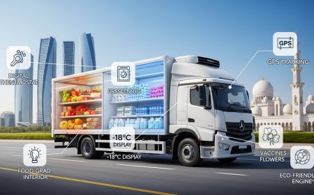 Refrigerated Truck Rental in Abu Dhabi – Your Ultimate Cold-Chain Solution