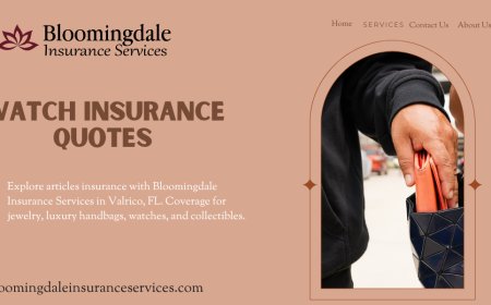 Watch insurance quotes and More: Protect Your Valuables with Bloomingdale Insurance Services