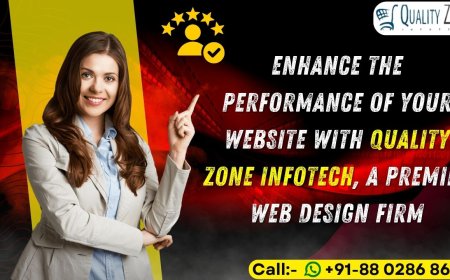 Enhance the Performance of Your Website With Quality Zone Infotech, a Premier Web Design Firm