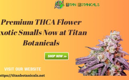 Premium THCA Flower Exotic Smalls Now at Titan Botanicals
