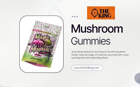 Flavorful Psychedelia: Mushroom Gummies by The 420 King